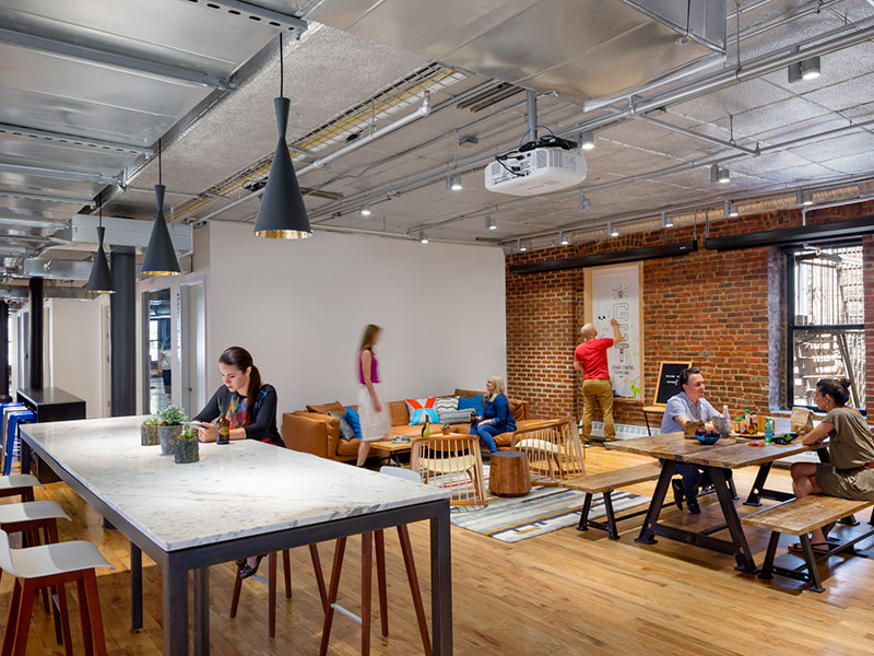 國外紐約辦公室裝修設(shè)計風(fēng)格