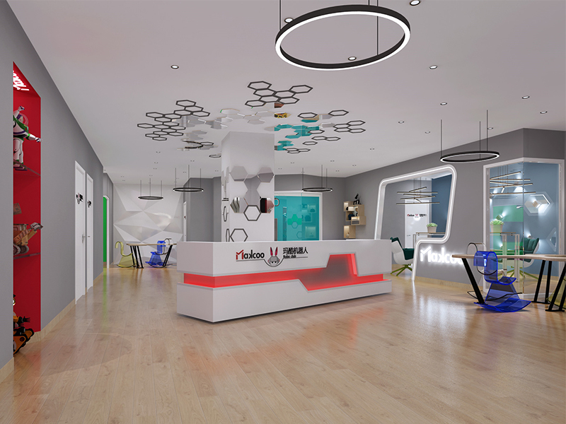 杭州瑪酷機器人培訓中心裝修設計案例