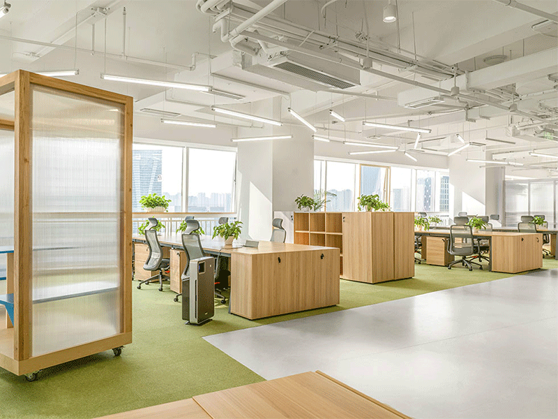 杭州美奇爾辦公室裝修設(shè)計案例