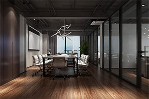 杭州藝閣辦公室裝修設計全景圖