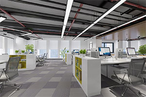杭州800方辦公室裝修設(shè)計案例