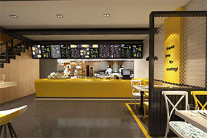 蛋糕甜品店裝修設(shè)計(jì)全景案例