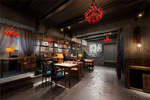 小型咖啡廳裝修設(shè)計(jì)全景案例