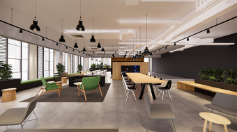 商務樓辦公室裝修：塑造專業形象，激發工作潛