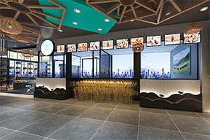 高檔餐廳裝修設計全景效果圖