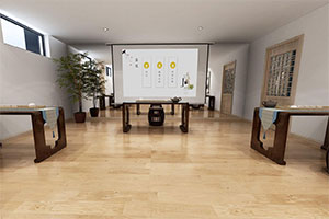 茶藝培訓機構裝修設計全景圖