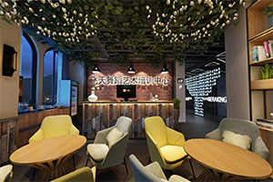 飛天舞蹈藝術(shù)培訓(xùn)中心裝修設(shè)計全景圖