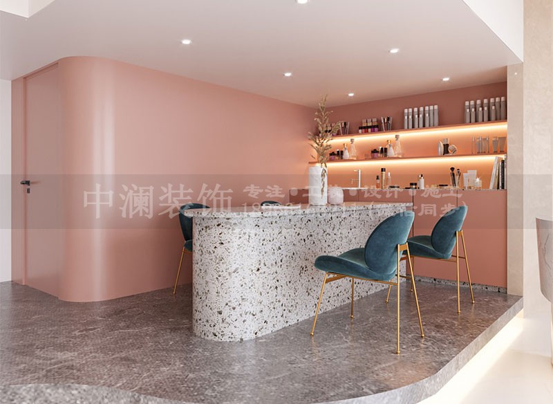 自然美美容院裝修設(shè)計(jì)效果圖